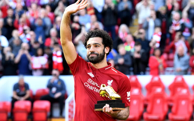 عدد أهداف محمد صلاح مع ليفربول في الدوري الإنجليزي