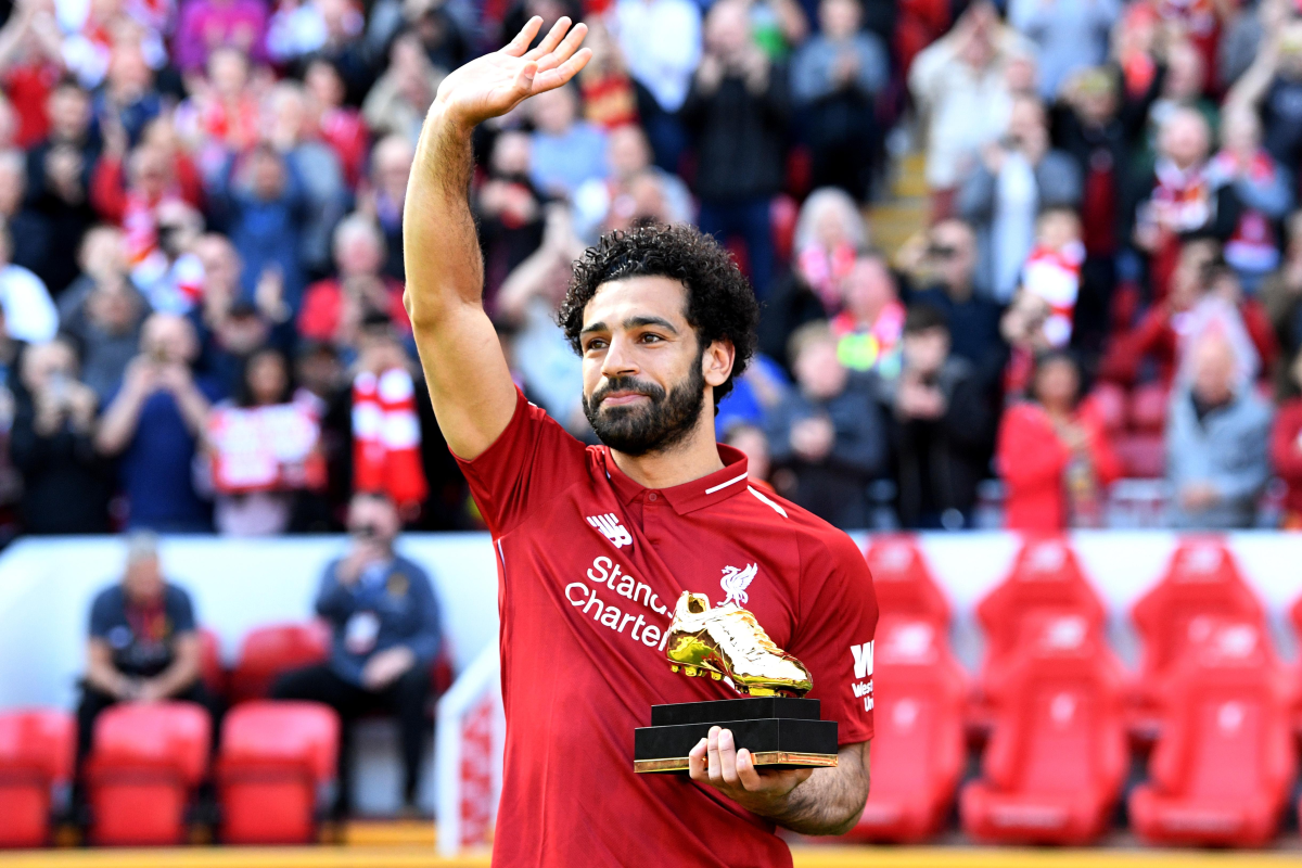 عدد أهداف محمد صلاح مع ليفربول في الدوري الإنجليزي