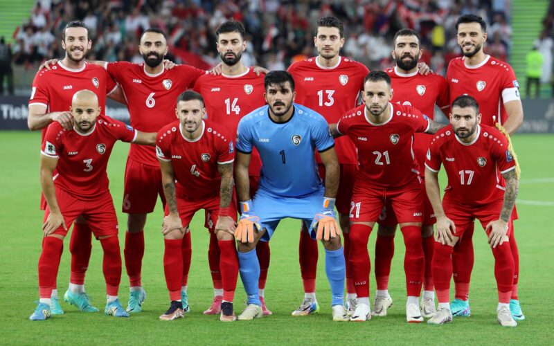 مواعيد مباريات منتخب سوريا في كأس أسيا 2023 والقنوات الناقلة