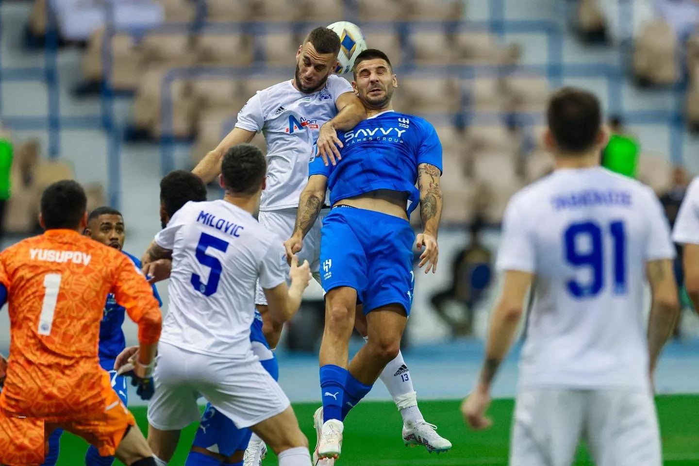 موعد مباراة الاتحاد ضد نافباخور نامانجان في دوري أبطال آسيا والقنوات الناقلة