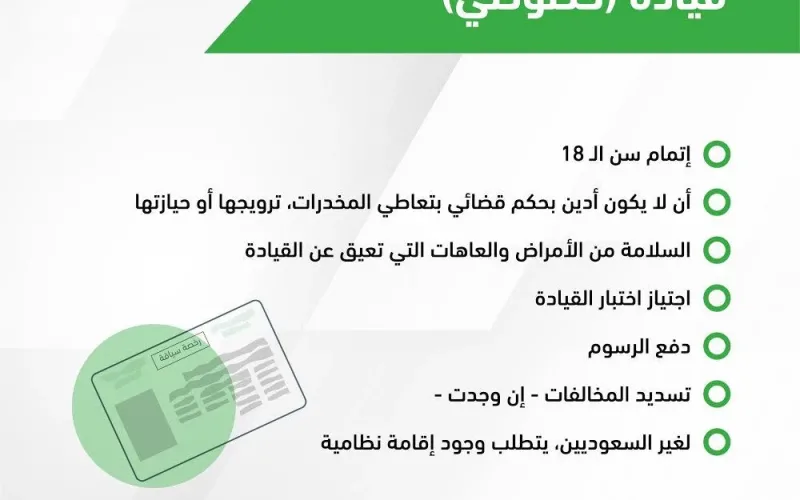 رخصة القيادة في السعودية 2024: خطوات الاستخراج، الشروط، المتطلبات، وحجز موعد في أبشر