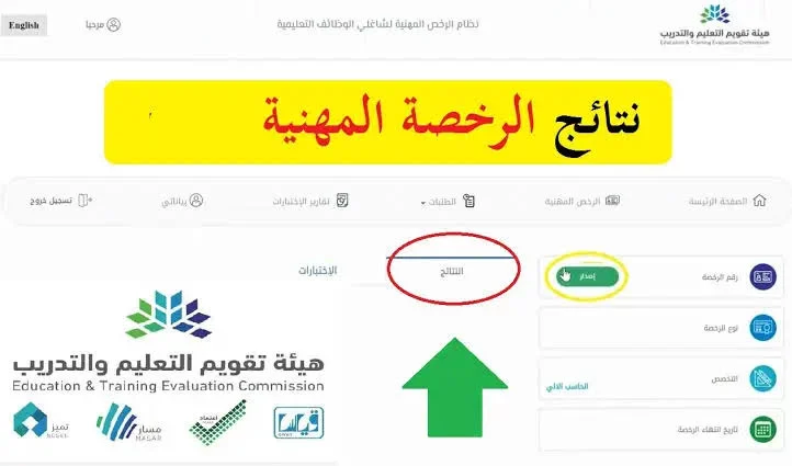 رسمياً: نتائج اختبار الرخصة المهنية 1445 للمعلمين في السعودية عبر قياس