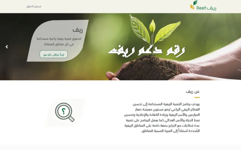 طرق التواصل مع برنامج دعم ريف ومعايير الاستحقاق للحصول على الدعم (1445)