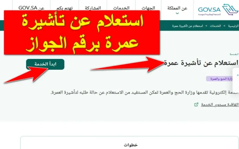 الاستعلام عن تأشيرة العمرة 2024 وماهى الاوراق المطلوبة للتقديم على التاشيرة الالكترونية للعمرة