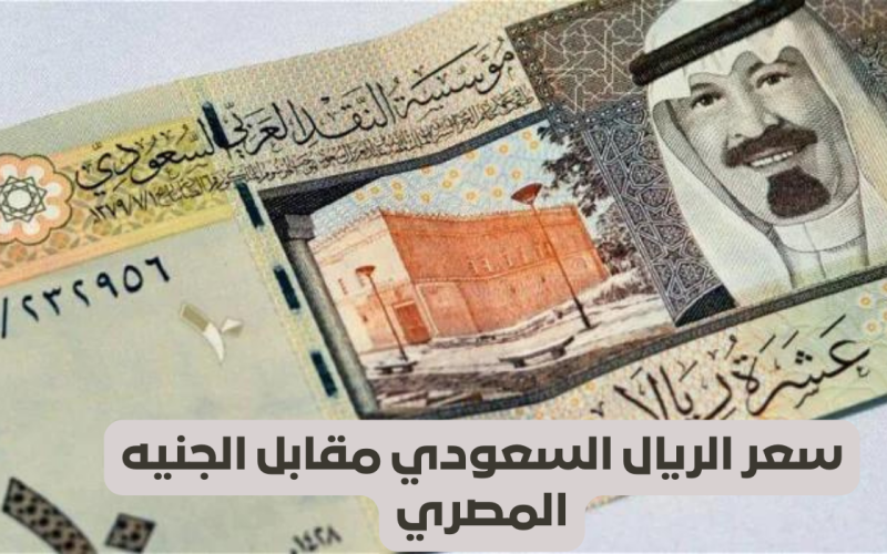 سعر الريال السعودي مقابل الجنيه المصري اليوم الاثنين 29 ابريل 2024 فى السوق السوداء وجميع البنوك المصريه