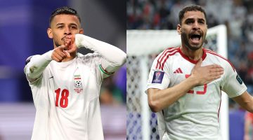 موعد مباراة الإمارات ضد إيران في تصفيات كأس العالم آسيا والقنوات الناقلة