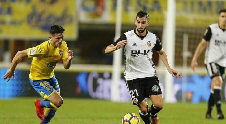 موعد مباراة فالنسيا ضد لاس بالماس في الدوري الإسباني والقنوات الناقلة